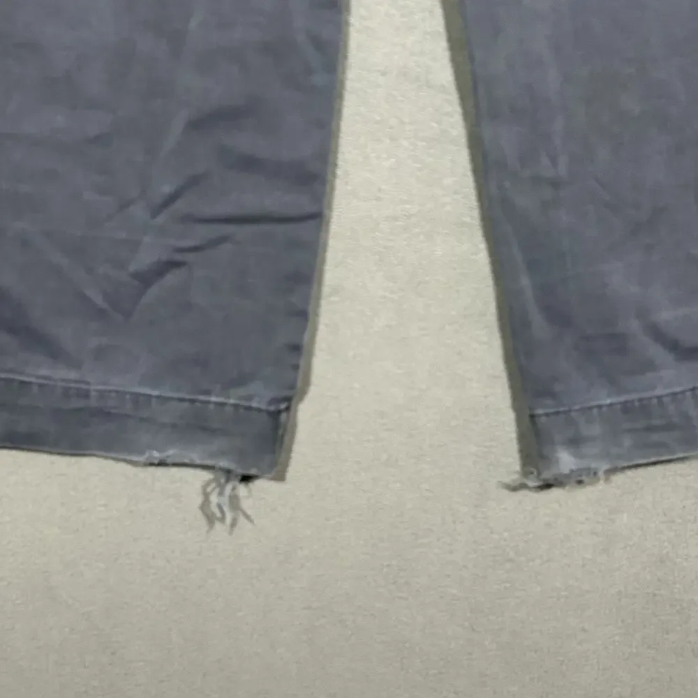 VTG 90s Y2K JNCO Girlie Stuff Cotton Navy Blue Army Pants Sz 3 1267 Uniform